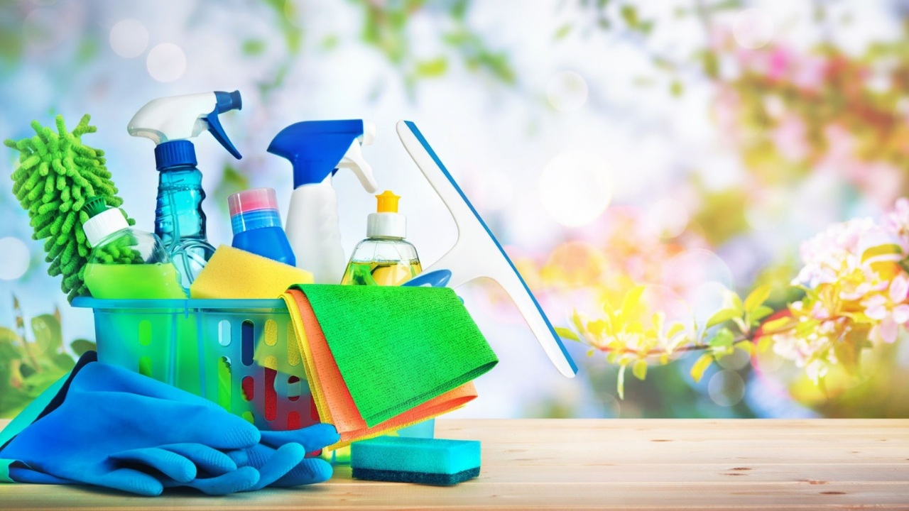 Экологически чистые средства для уборки и решения в области устойчивой