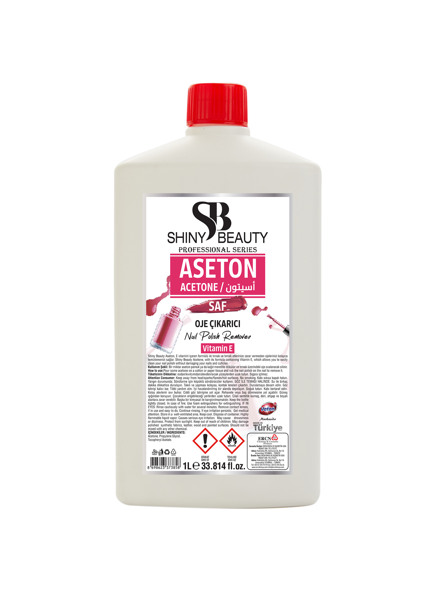 Shiny Beauty Aseton 1L
