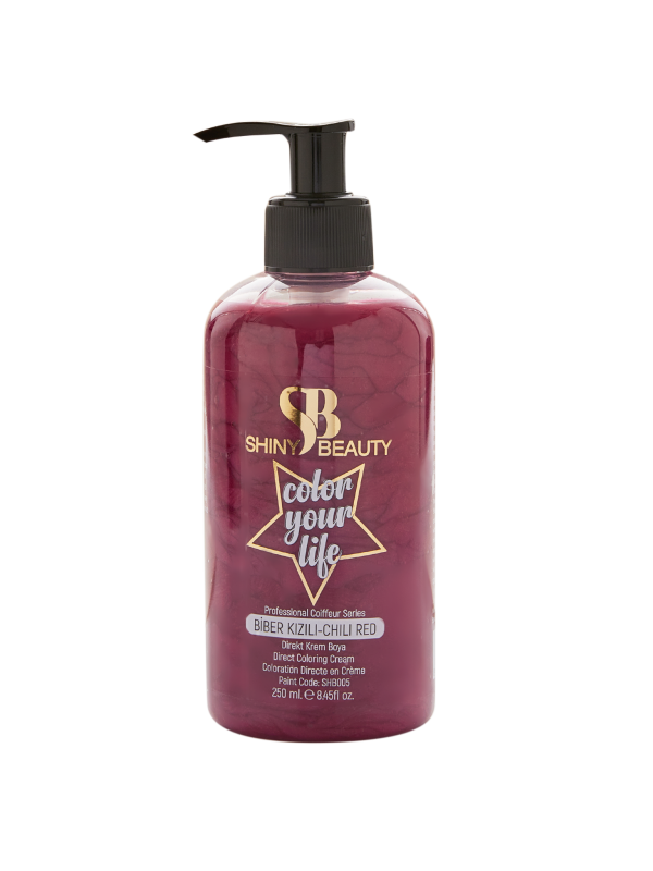 Krem Boya 250ml Biber Kızılı