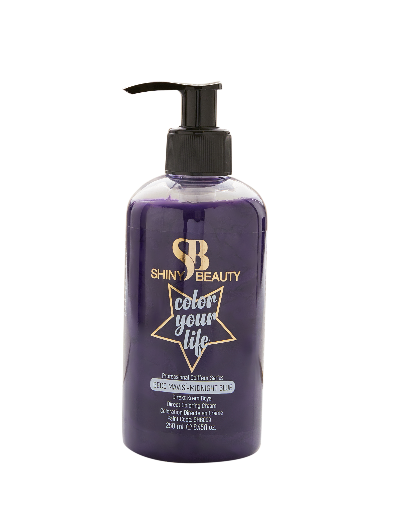 Shiny Beauty Krem Boya 250ml Gece Mavisi