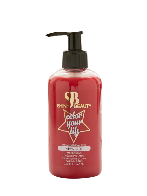 Krem Boya 250ml Kırmızı