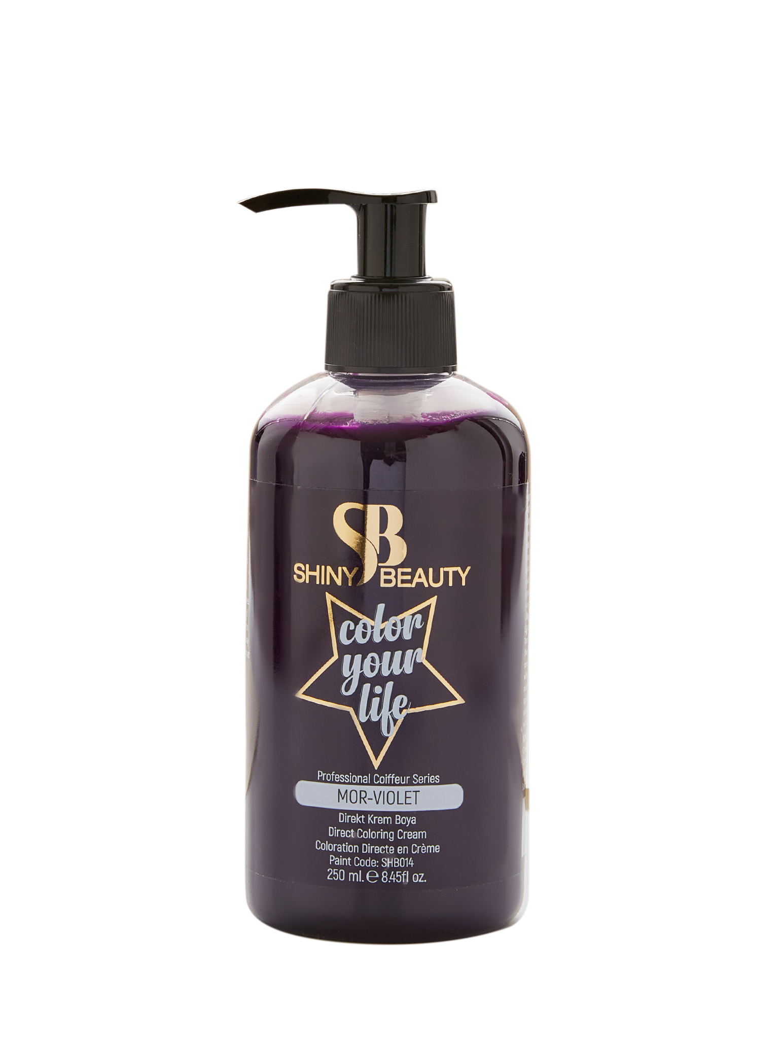 Shiny Beauty Krem Boya 250ml Mor