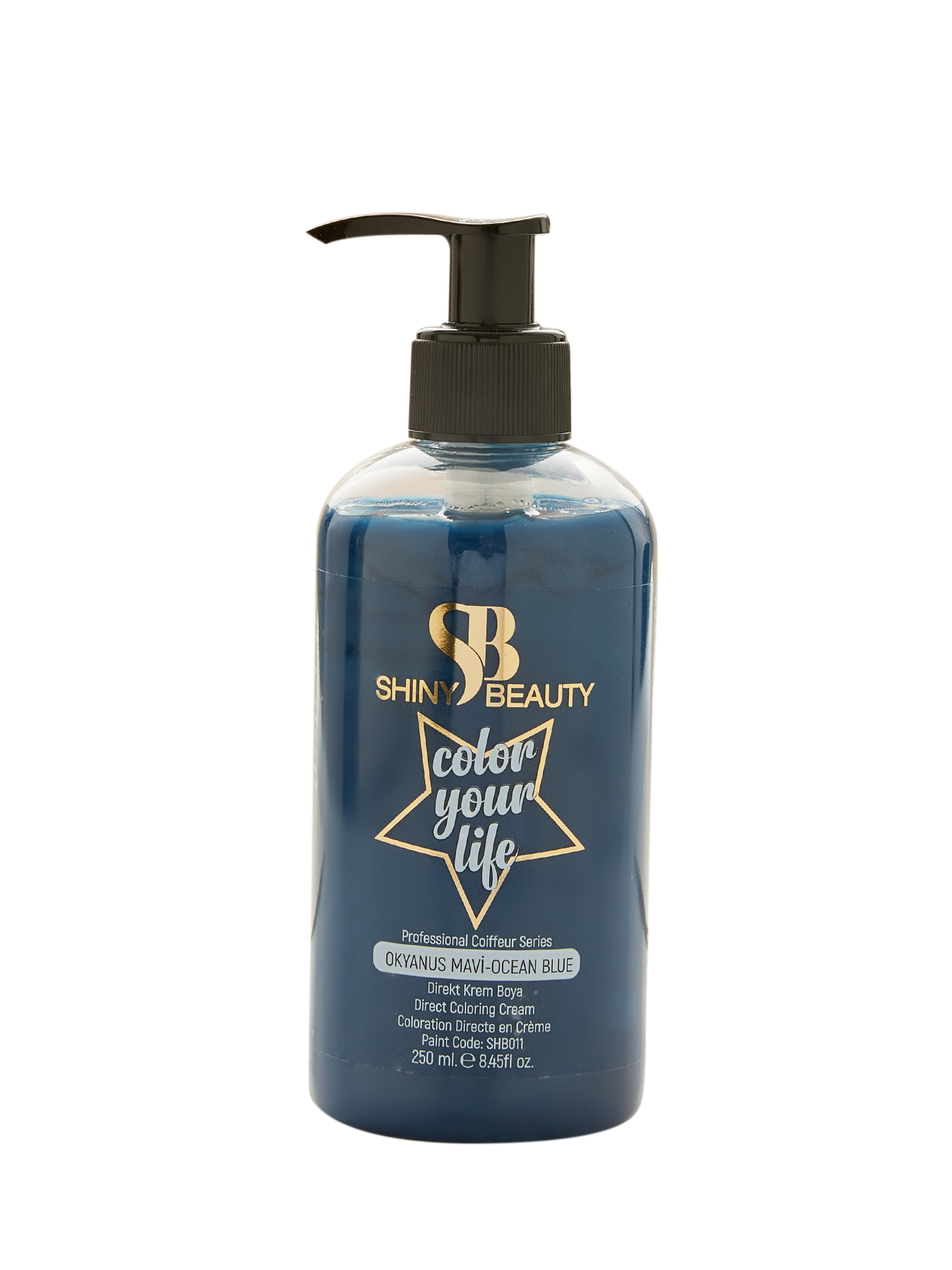 Shiny Beauty Krem Boya 250ml Okyanus Mavisi
