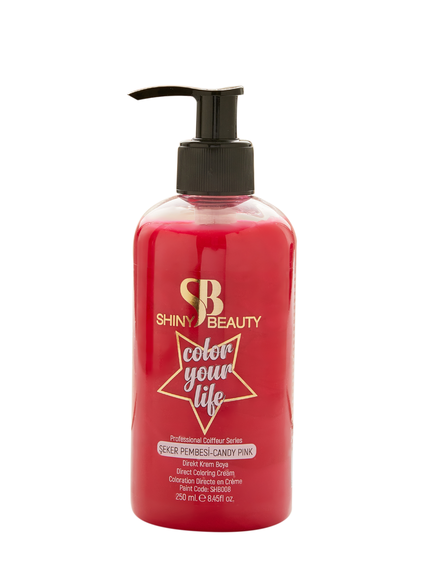 Shiny Beauty Krem Boya 250ml Şeker Pembesi