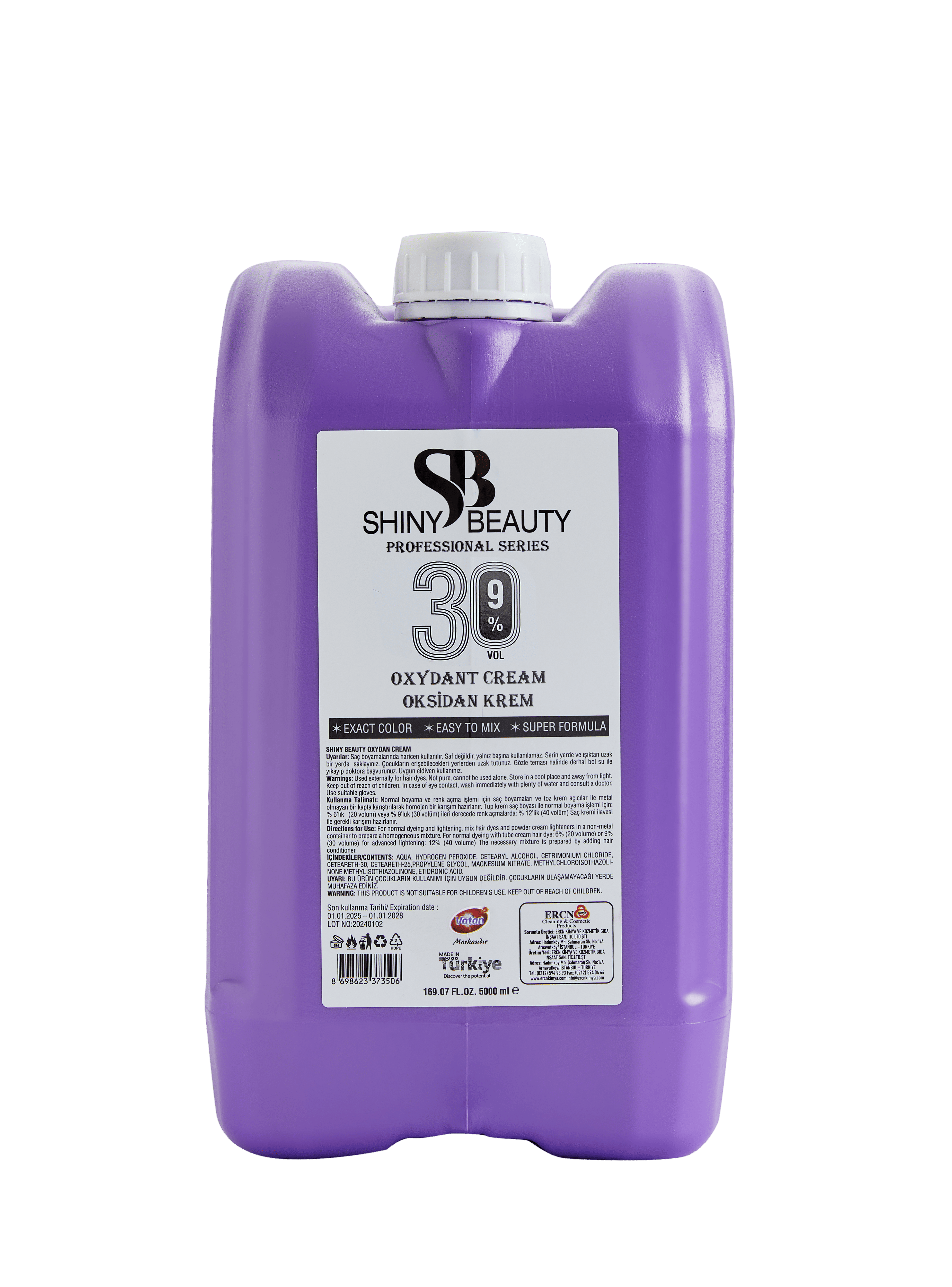 Shiny Beauty Oksidan Krem 5000ml 30 Vol %9