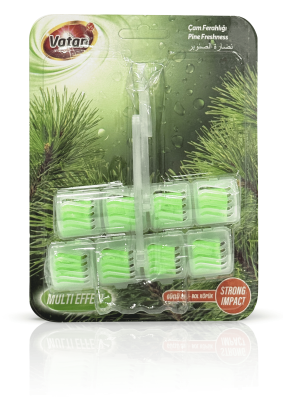 Pine Scent WC Block Set of 2