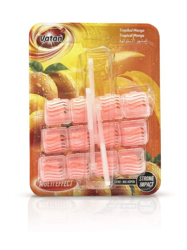 Mango Scent WC Block 3 pieces