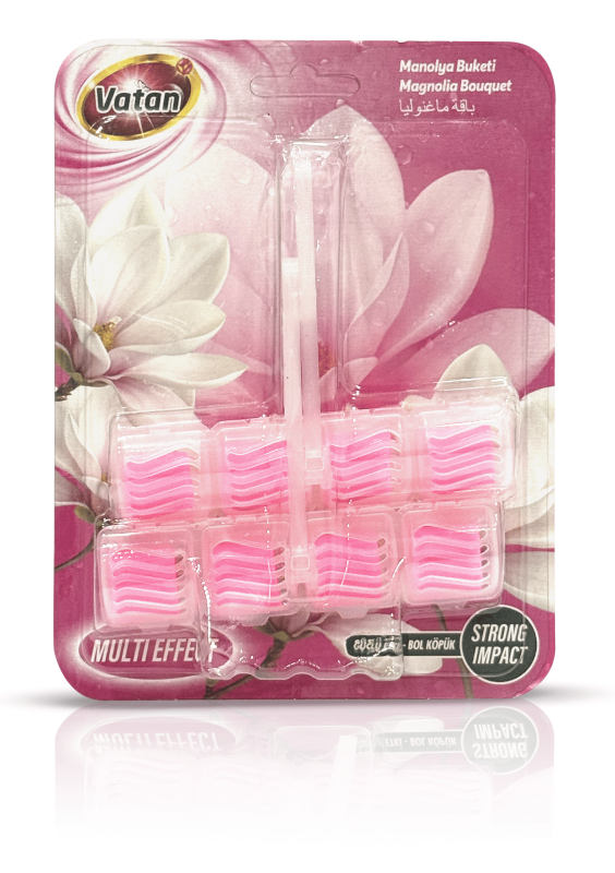 Magnolia Scent WC Block Set of 2
