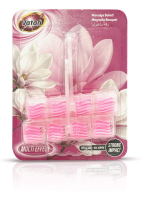 Magnolia Scent WC Block Set of 2