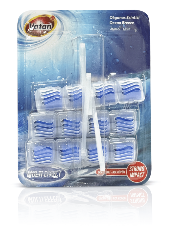 Ocean Scent WC Block Set of 3