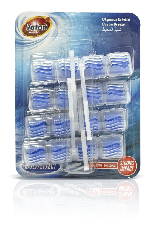 Ocean Scent WC Block Set of 4