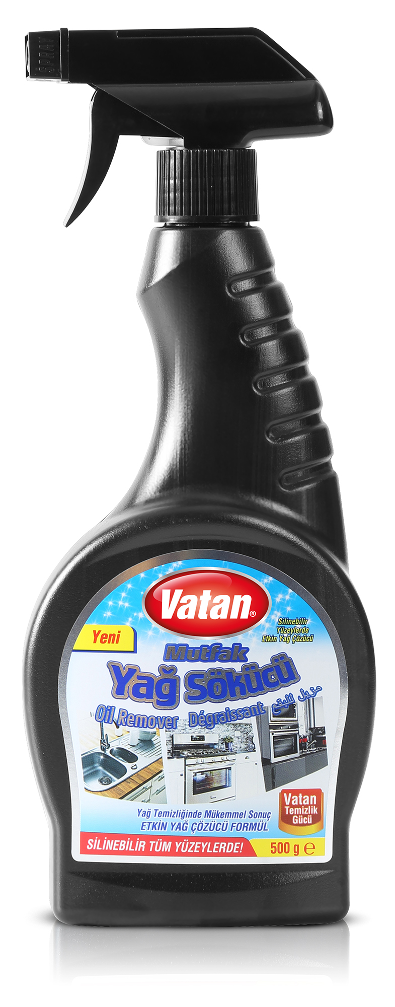 Yağ Sökücü 500ml Siyah