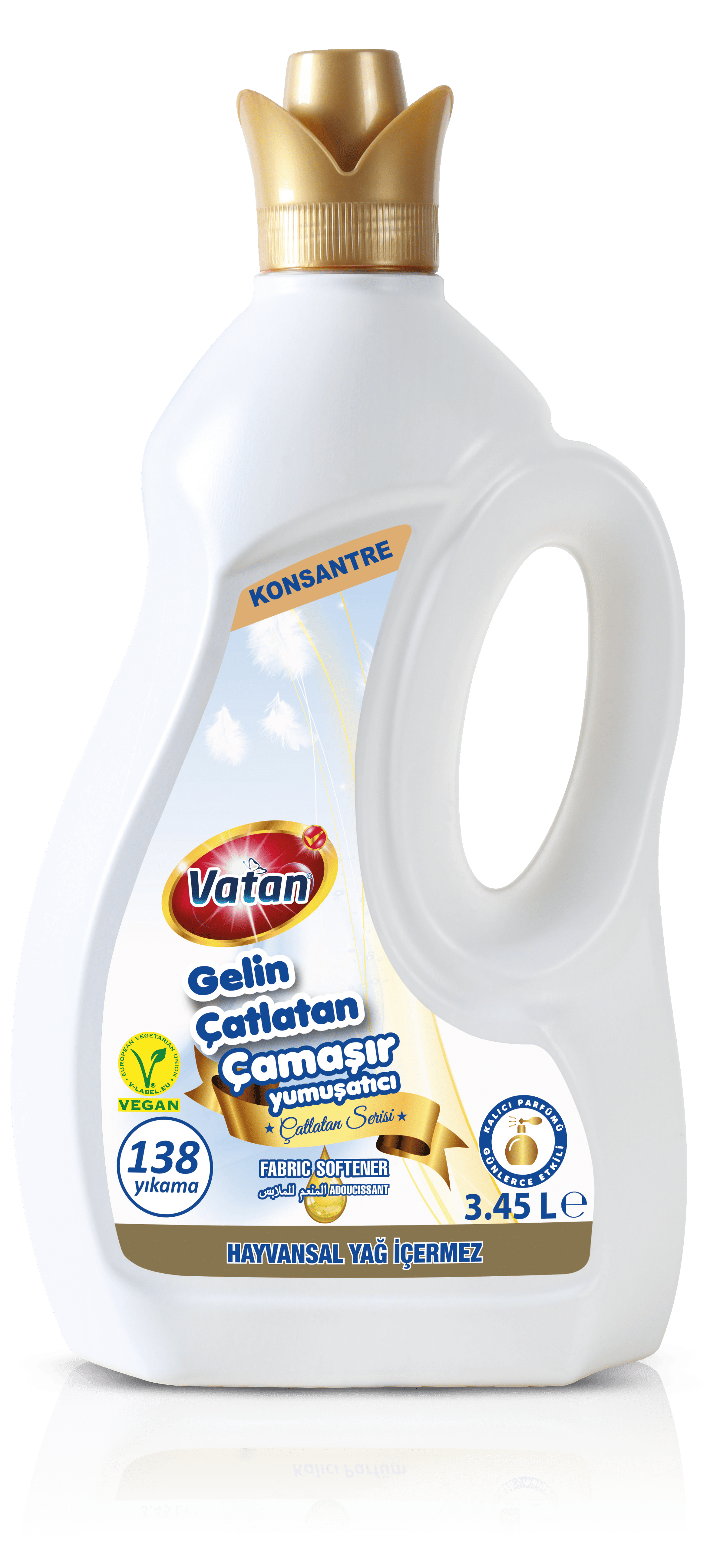 Çamaşır Yumuşatıcısı 3,45L Beyaz