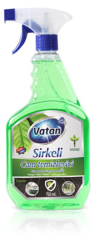 Vinegar Glass Cleaner 750ml Green