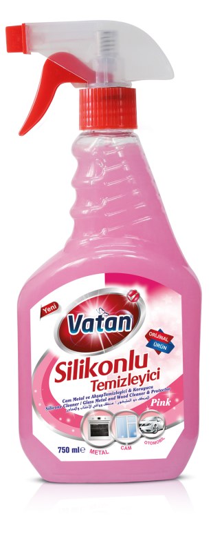 Silikonlu Cam Temizleyici Pink