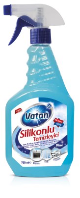 Silicone Glass Cleaner Blue