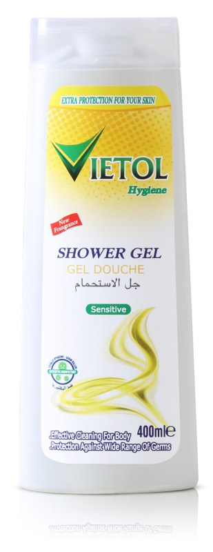 Shower Gel 400ml Yellow