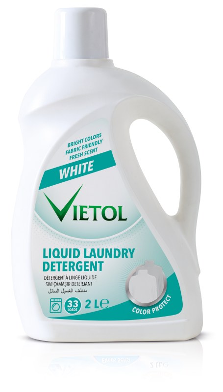 Detergent Liquid 2L New White