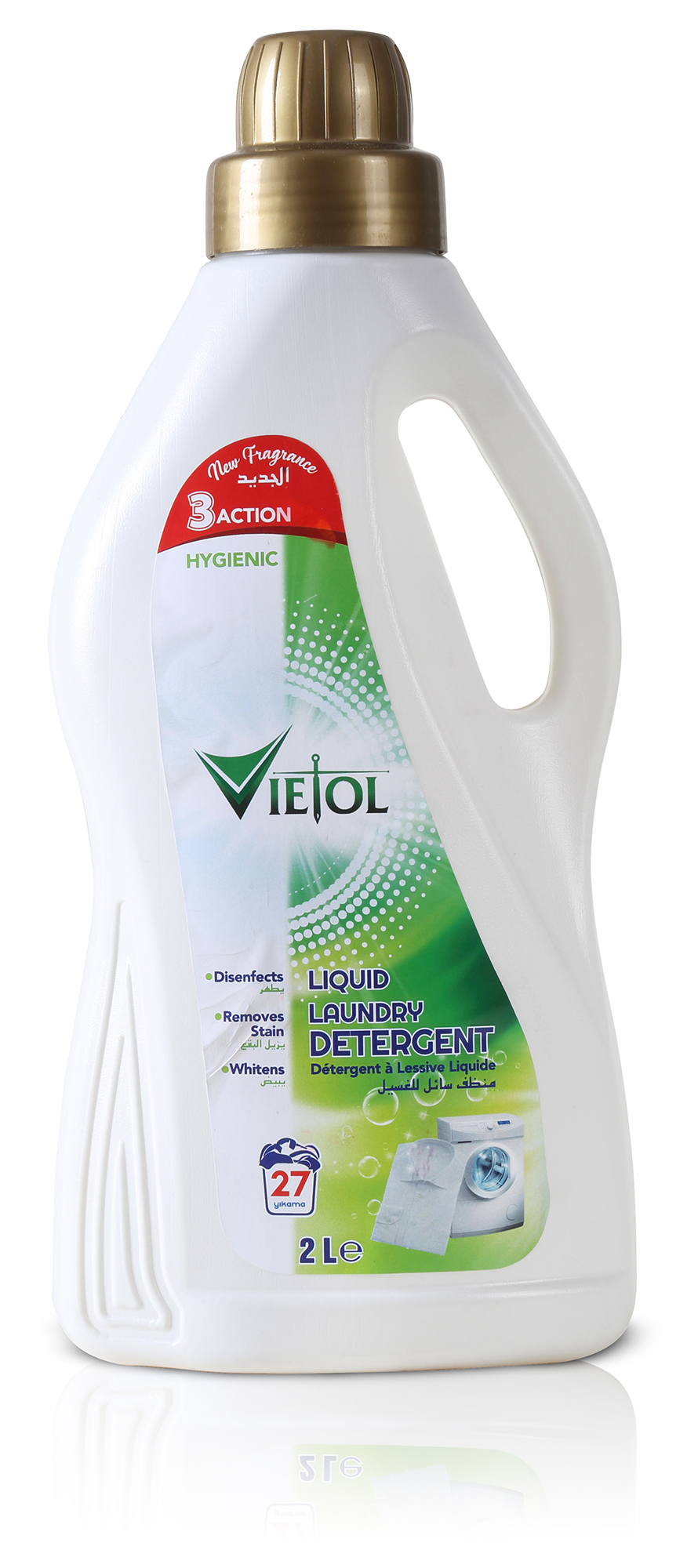 Liquid Laundry Detergent 2L White Ietol
