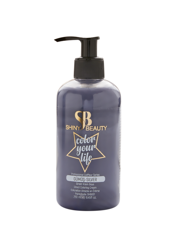 Krem Boya 250ml Gümüş